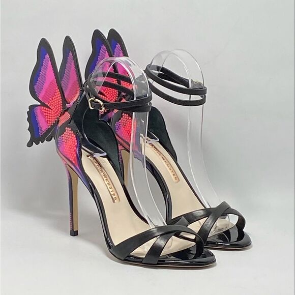 Sophia Webster Chiara Leather Butterfly Sandals size 37 - Picture 4 of 13